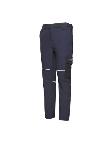 MONTANA,PANTALONE DA LAVORO BLU, TAGLIA C50 (88 cm)