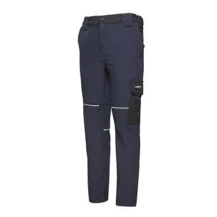 MONTANA,PANTALONE DA LAVORO BLU, TAGLIA C50 (88 cm)