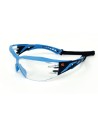 PRISTINA-N, Lunettes PC Claires FTKN monture bi-Composant, Bleu/noir sans métal, avec bande large