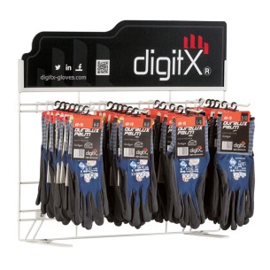 More order, more sales.

· 540x178x500 mm
· Desktop display
· Suitable for Digitx® gloves
· 4 hooks of 4 mm diameter
 2