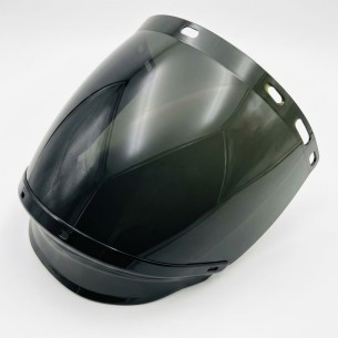 VISOR Torique IR-5 Green, avec mentonnière, 2mm, dimensions 39.5x20cm
