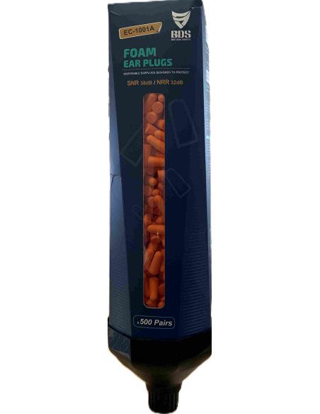 DISPLUG-250, distributeur avec 250 paires de bouchons d'oreilles 37 dB