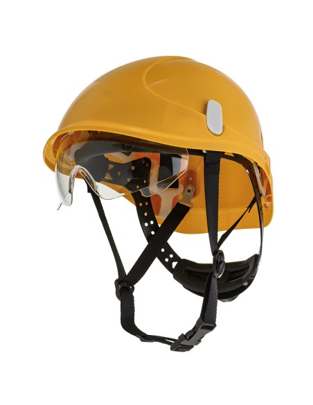 MONTANA, Dielectric Helmet EN397, EN50365 with Chin Strap and Clear Visor