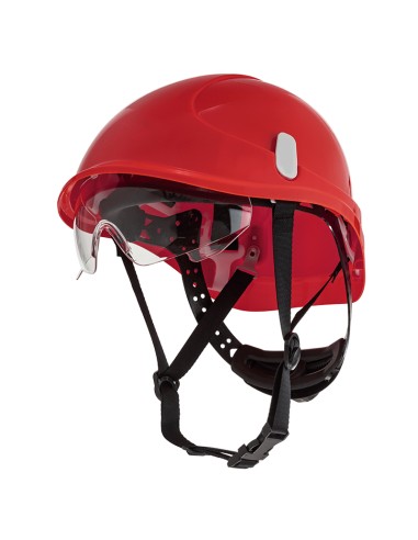 MONTANA, Dielectric Helmet EN397, EN50365 with Chin Strap and Clear Visor
