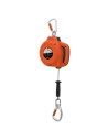 MASTEROLL, Dispositivo Retrattile cavo 20m, Verticale, 140Kg, moschettoni