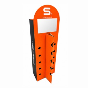 GLASÖGONDISPLAY, bordsskiva med spegel för 5 glasögon W200xD180xH380 mm kartong