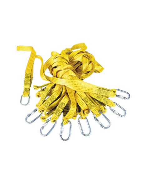 ANCLAJE TEXTIL VERTICAL DE 10 MTS C/LOOPS DE ENGANCHE C/1,5m