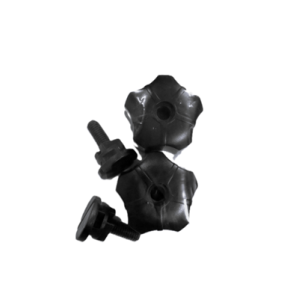 Tuercas y tornillos (juego) para pieza de cabeza de 70670 / 70680; Airshell / Airface