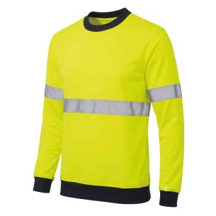 ARAPRO TECH, Sudadera multiprotección 350 GR +alta visibilidad clase I / II