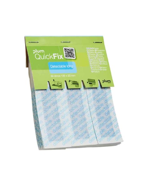 CASE DETECTABLE blue plasters, company or transport kit