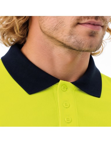 ARAPRO TECH, Polo multiprotección 210 GR +alta visibilidad clase I / II