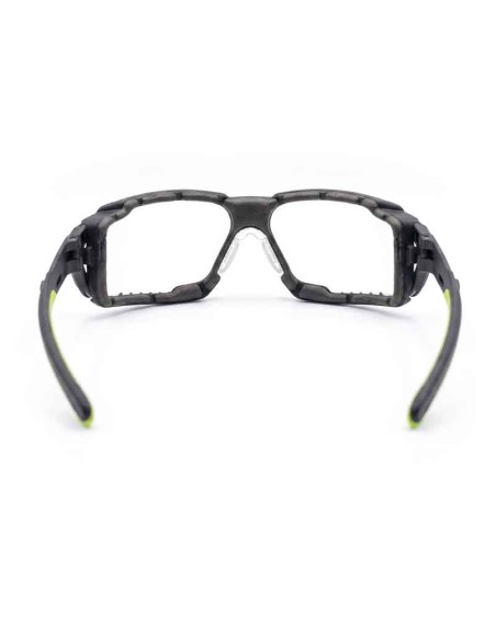 POMPEIA NEW, Sport Glasses black-green Clear lenses + Strap