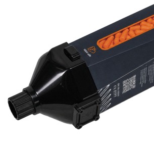 DISPLUG-500, dispensador con 1000 tapones espuma naranja 37 dB 2