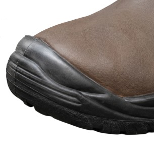 ARSENIO, Bota média cana tipo Rigger pele flor castanha S3 compósito 2