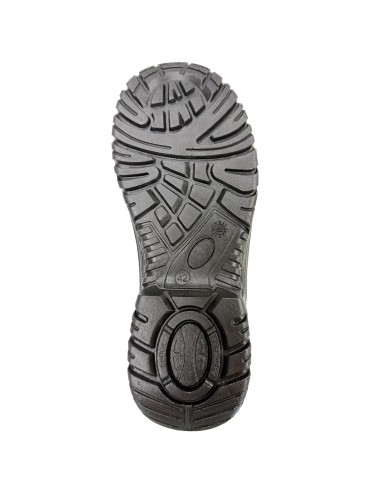 ARSENIO, Bota média cana tipo Rigger pele flor castanha S3 compósito