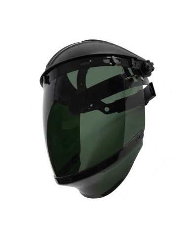 FACEGUARD GREEN Shade 5, Ecrã com visor tórico DIN-5 com queixeira