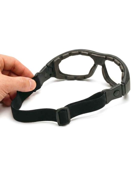 CENCOM-NEW, óculos de estilo aviador ventilados, ocular claro 1F