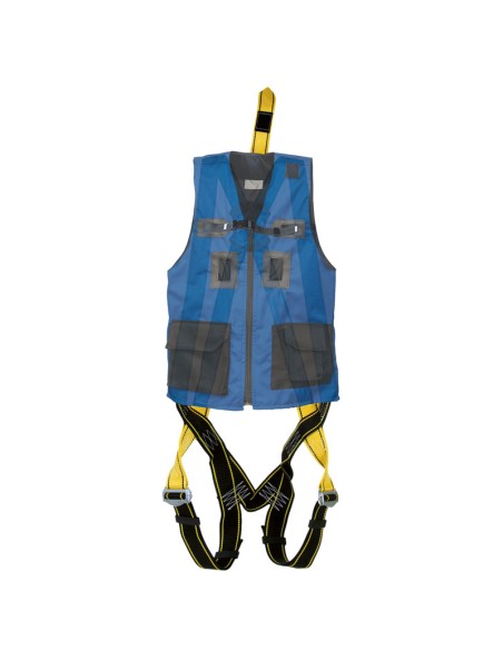 FARO-A, HARNAIS AVEC GILET BLEU ET CEINTURE XXL