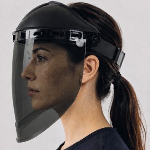 FACEGUARD GREEN Shade 5, Visor with Toric Shield DIN-5 with Chin Guard 2