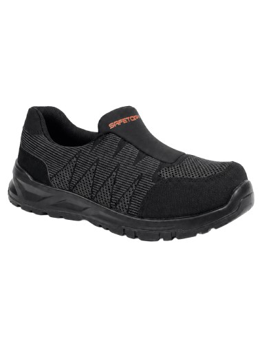 FANGIO, Shoe S1 PL SR slip-on, black, Flexible, Breathable Fabric