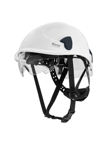 MONTANA, Capacete dieléctrico EN397, EN50365 com jugular e visor transparente
