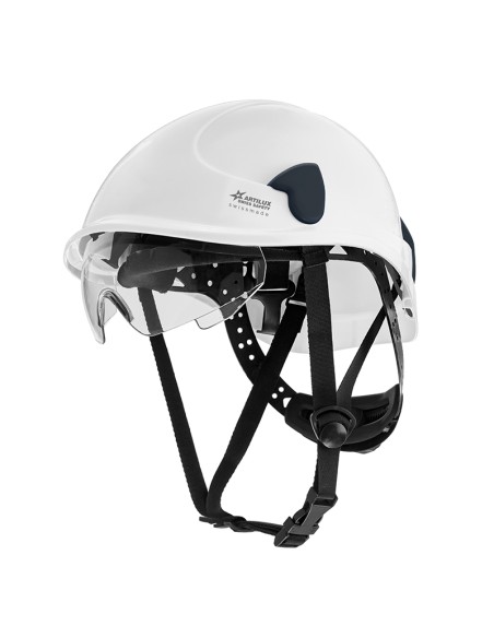 MONTANA, Dielectric Helmet EN397, EN50365 with Chin Strap and Clear Visor