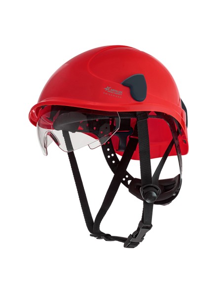 MONTANA, Dielectric Helmet EN397, EN50365 with Chin Strap and Clear Visor
