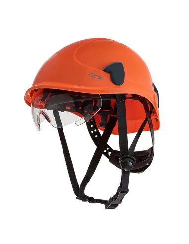 MONTANA, Capacete dieléctrico EN397, EN50365 com jugular e visor transparente