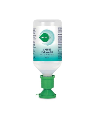 LAVAOJOS 500ML Solución Salina en Botella con aplicador