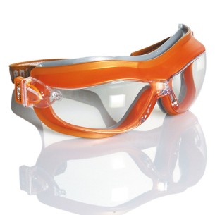 PHOENIX, clear anti-fog full eye protection goggles, 1BKN 3 4 5