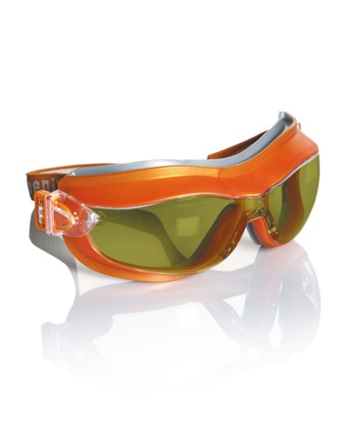 PHOENIX, full eye goggle amber anti-fog, 1B 3 4