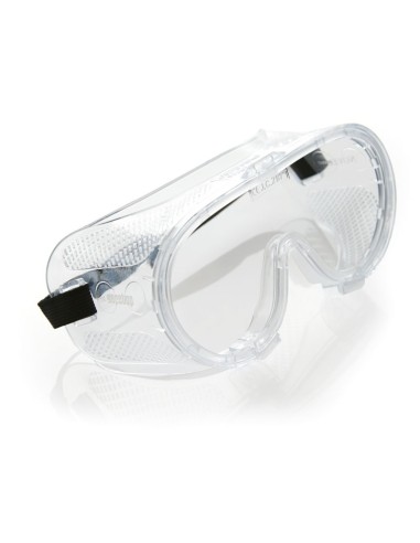 NOVEL, helomfattande skyddsglasögon i PVC med klar lins, 1B