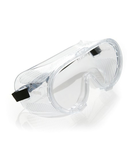 NOVEL, helomfattande skyddsglasögon i PVC med klar lins, 1B