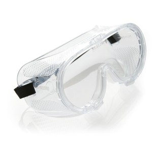 NOVEL, full-face goggle with clear PVC lens, 1B