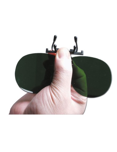 FLIP-UP over glasses, DIN5, adaptable to prescription glasses