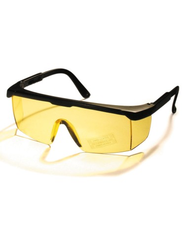 SPACER, universal amber anti-fog ocular goggles, 1F