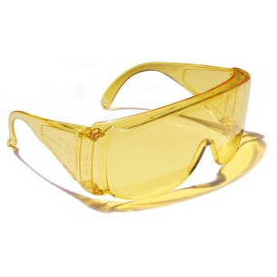 VISITOR, occhiale universale occhio ambra, 1F