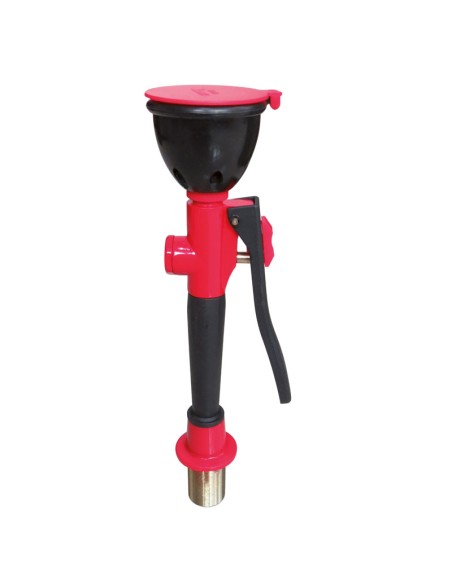 PORTABLE SHOWER, with push button and 1.5 m hose