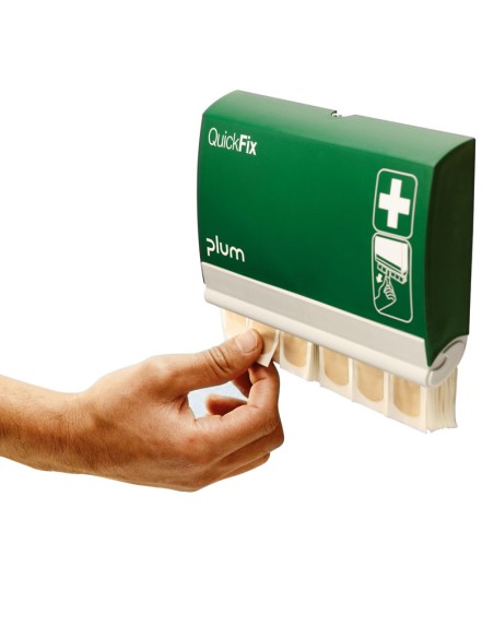QUICKFIX, distributore di 90 cerotti resistenti all'acqua
