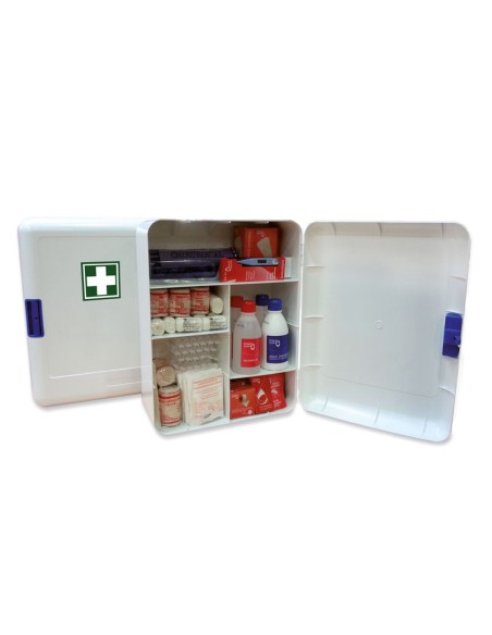 KIT DI PRONTO SOCCORSO, da parete 39x31 cm