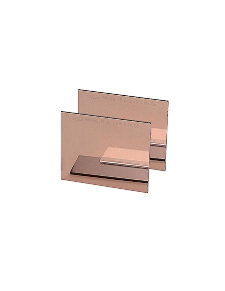 GOLD-COATED, mirrored mineral glass 108x51