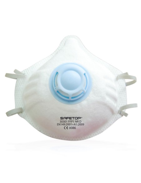 FFP1 NR D, pre-formed mask with valve