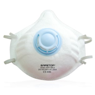 FFP1 NR D, pre-formed mask with valve