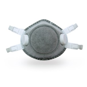 FFP2 NR, masque préformé avec 2 valves charbon actif