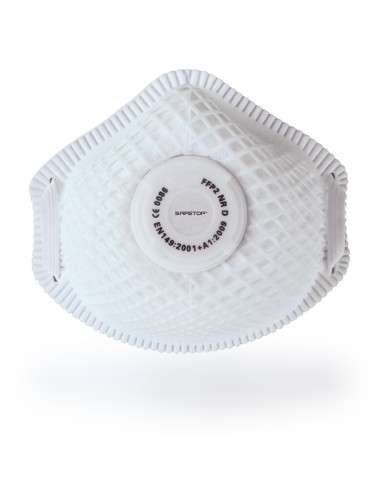 FFP2 NR D, masque avec maille et valve sans métal