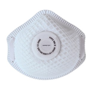 FFP3 NR D, masque avec maille et valve sans métal