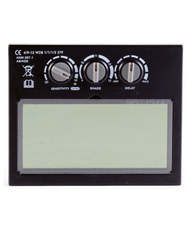 filtre photosensible DIN 4-9/13 automatique 1/1/1/2 pour Airshell