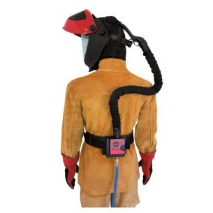 AIRSHELL AIRKUBE, svetsskärm + ansiktsskydd + luftregulator 2