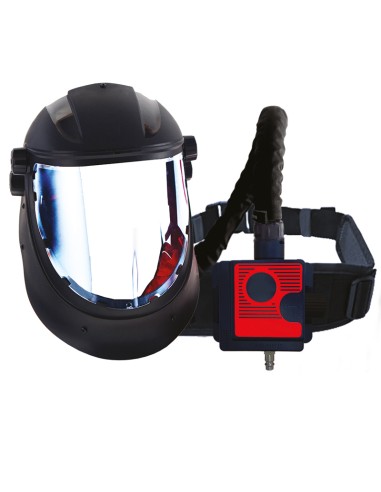 AIRFACE AIRKUBE, ansiktsskärm + luftregulator