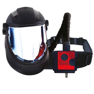 AIRFACE AIRKUBE, ansiktsskärm + luftregulator